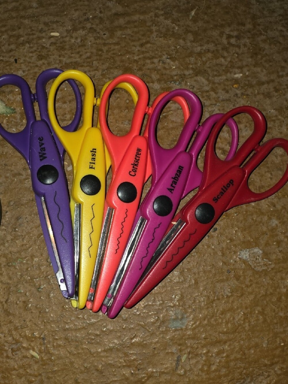 Assorted Color Craft Scissors Set by - Picture 2 of 7